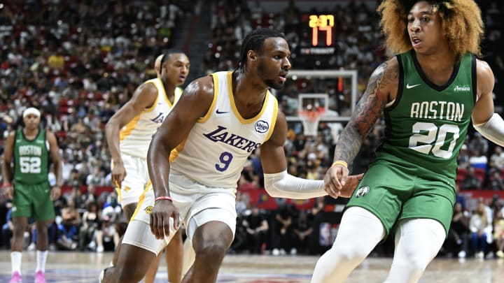 Boston Celtics, Los Angeles Lakers, Bronny James, Baylor Scheierman, Anton Watson, NBA 2K25