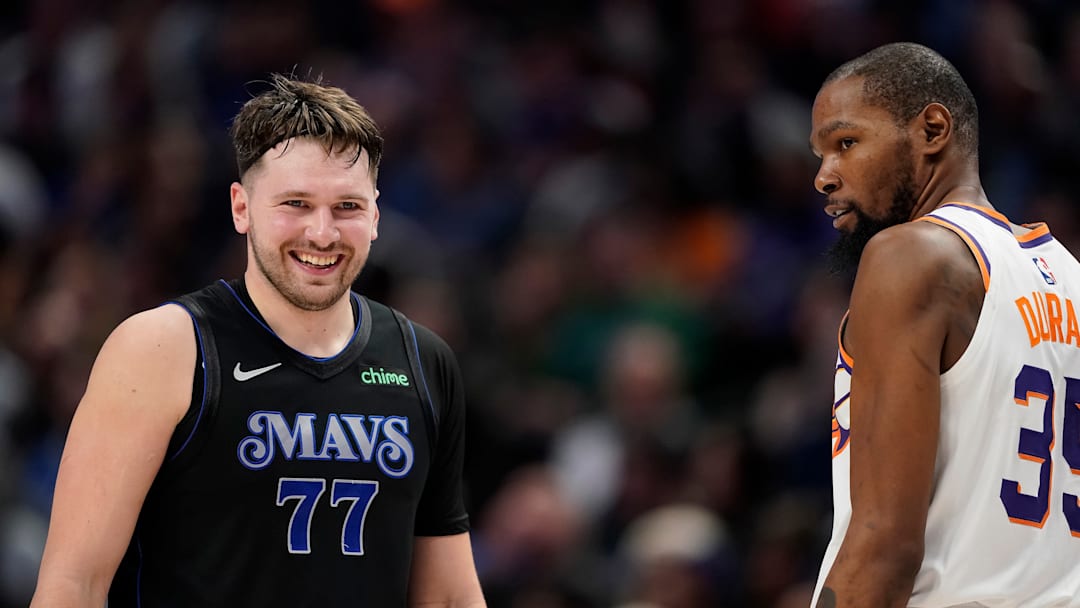 Kevin Durant, Phoenix Suns and Luka Doncic, Dallas Mavericks