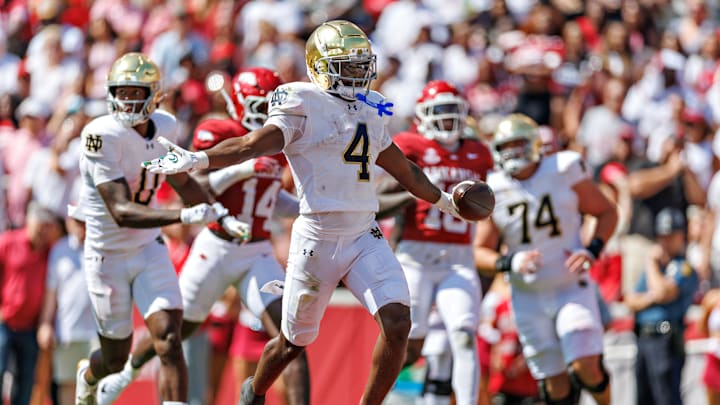 Notre Dame v Arkansas, Jeremiyah Love