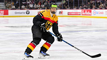 Germany v Latvia: Group A - 2025 IIHF World Junior Championship