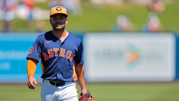 Houston Astros left fielder Jose Altuve