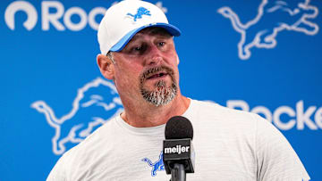Detroit Lions head coach Dan Campbell