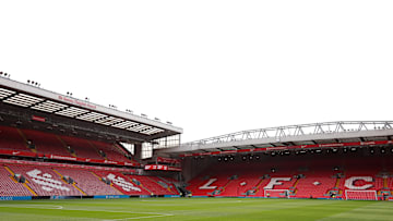 An image of Anfield which will host the game between Liverpool and Chelsea