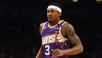 Dec 27, 2024; Phoenix, Arizona, USA; Phoenix Suns guard Bradley Beal (3)