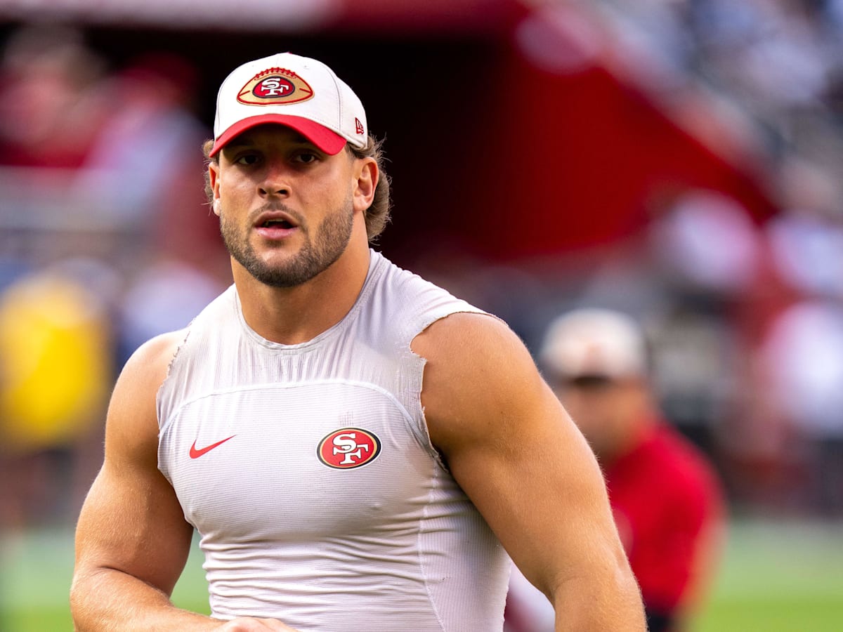NFL Weighing Fine of 49ers Nick Bosa for Wearing Pro Trump Hat During Interview Clare GAA Cap Senior