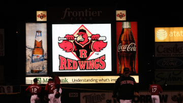 Baseball in America. Minor League Baseball. Rochester Red Wings V The Scranton/Wilkes-Barre RailRide