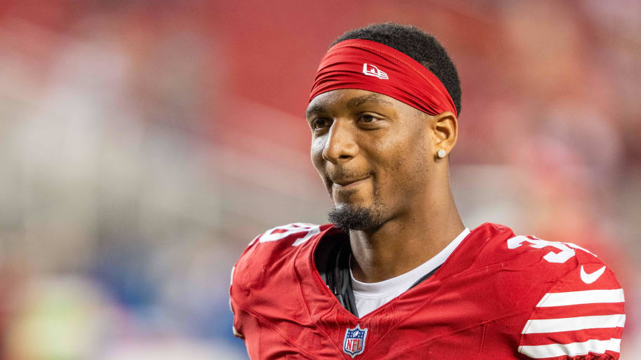 August 19, 2023; Santa Clara, California, USA; San Francisco 49ers cornerback Nate Brooks (36) after the game against the Denver Broncos at Levi's Stadium. Mandatory Credit: Kyle Terada-USA TODAY Sports | Kyle Terada-USA TODAY Sports