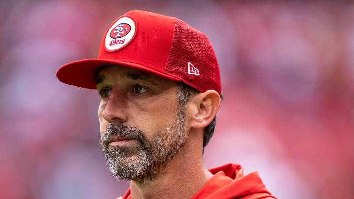San Francisco 49ers head coach Kyle Shanahan