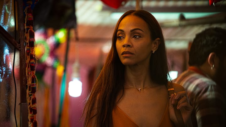 Zoe Saldana in Emilia Perez Photographer: Shanna Besson