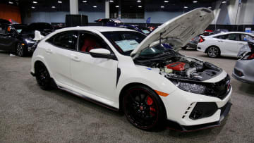 The 2019 Honda Civic Type-R at the Cincinnati Auto Expo inside the Duke Energy Convention Center in downtown Cincinnati on Wednesday, Feb. 6, 2019.

Cincinnati Auto Expo