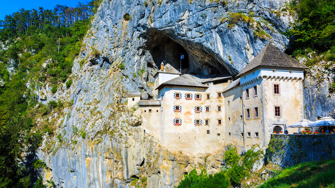 Predjama Castle. Predjama. Inner Carniola region. Slovenia, Europe.