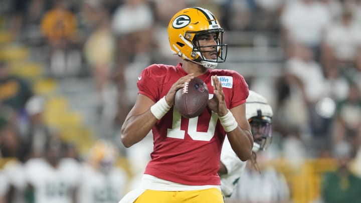 Green Bay Packers quarterback Jordan Love