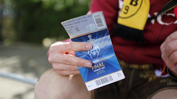 Champions League final tickets are like gold dust. 