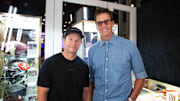 Mark Wahlberg and Tom Brady on 'Card Shopping'