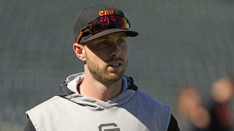 San Francisco Giants outfielder Austin Slater