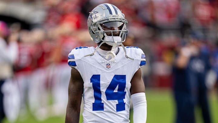Dallas Cowboys safety Markquese Bell during warmups before the start of the game against the San Francisco 49ers at Levi's Stadium. Dallas Cowboys safety Markquese Bell during warmups before the start of the game against the San Francisco 49ers at Levi's Stadium.