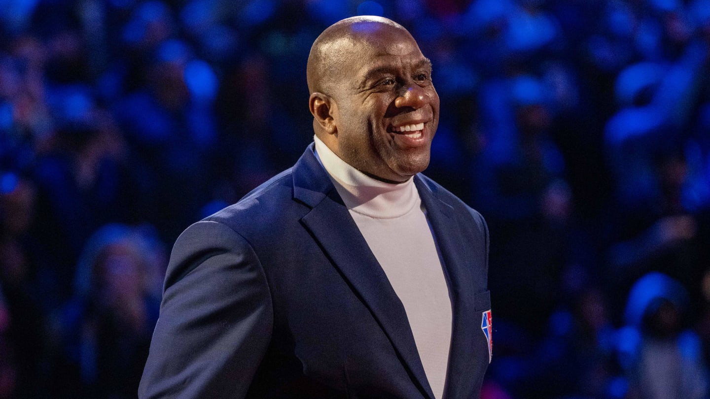 Magic Johnson says Lakers are best in the West, reveals his Twitter secret and talks Sideline RSV campaign