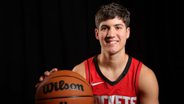 The Houston Rockets' media day highlighted rookie Reed Sheppard