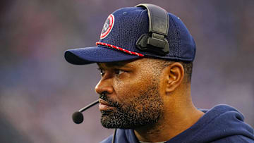 Former New England Patriots head coach Jerod Mayo on Dec. 28, 2024.