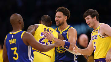 Golden State Warriors v Los Angeles Lakers