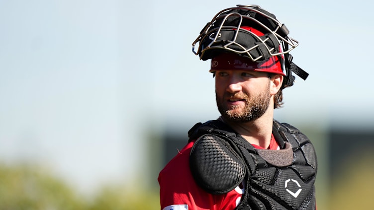 Cincinnati Reds non-roster invitee catcher Michael Trautwein