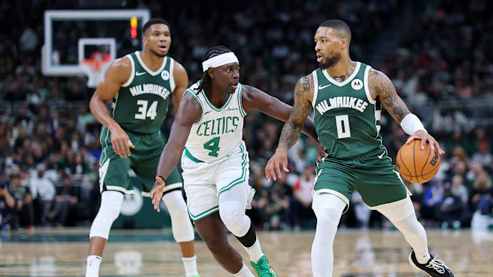 Boston Celtics, Milwaukee Bucks, Damian Lillard, Jrue Holiday