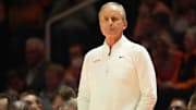 Tennessee basketball coach Rick Barnes during the NCAA college basketball game against Missouri on Wednesday, Feb. 5, 2025, in Knoxville, Tenn.