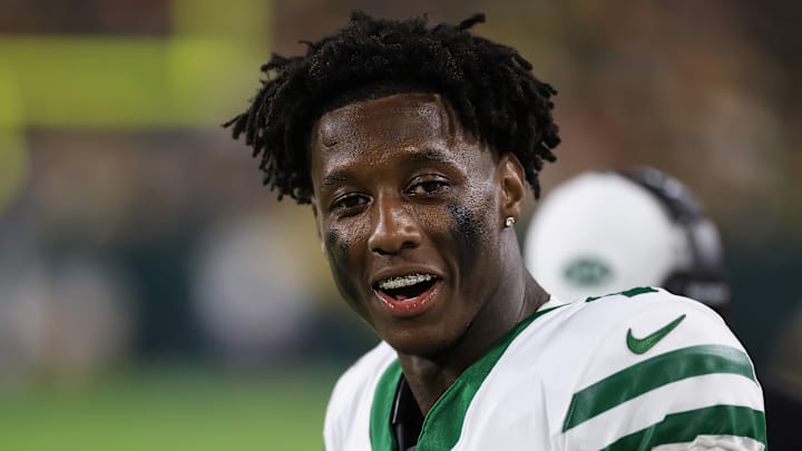 NY Jets cornerback Sauce Gardner