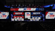 May 17, 2022; Chicago, IL, USA; A general view of the stage before the 2022 NBA Draft Lottery at
