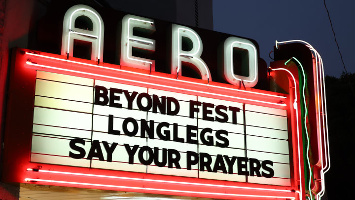 Secret Screening of NEON's LONGLEGS at the Aero Theatre co-presented by Beyond Fest