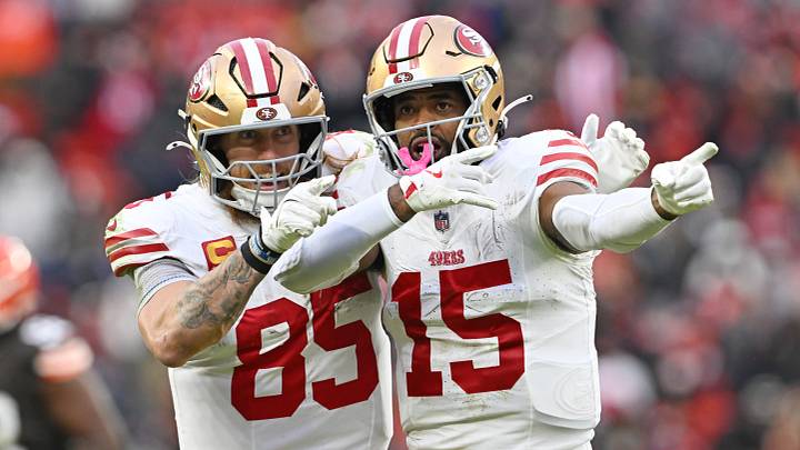 San Francisco 49ers tight end and wide receiver Jauan Jennings
