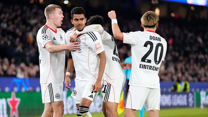 Eintracht Frankfurt konnte in der Champions League bislang nur selten jubeln