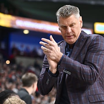 Oklahoma Sooners head coach Porter Moser