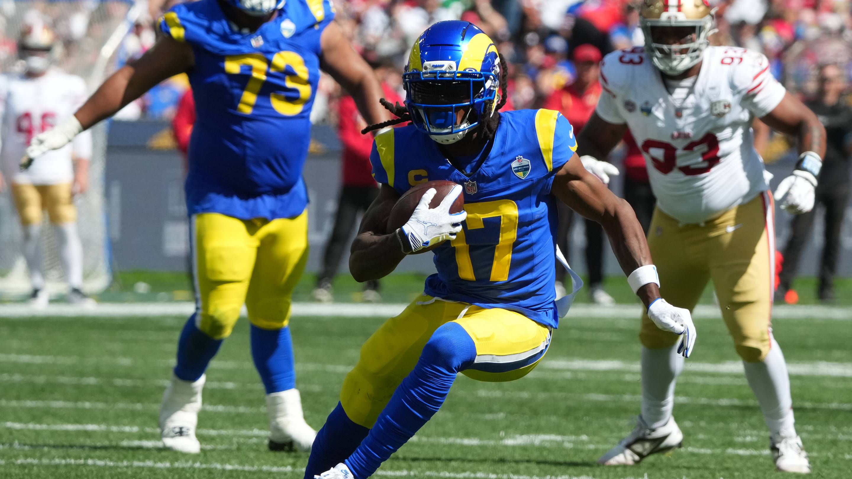 Rams Dealt Devastating Injury News on Davante Adams, Kobie Turner, Poona Ford