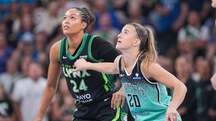 Minnesota Lynx forward Napheesa Collier. Minnesota Lynx forward Napheesa Collier.