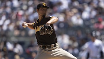 San Diego Padres pitcher Yu Darvish