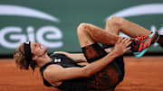 Alexander Zverev se lesionó el tobillo en la semifinal de Roland Garros ante Nadal
