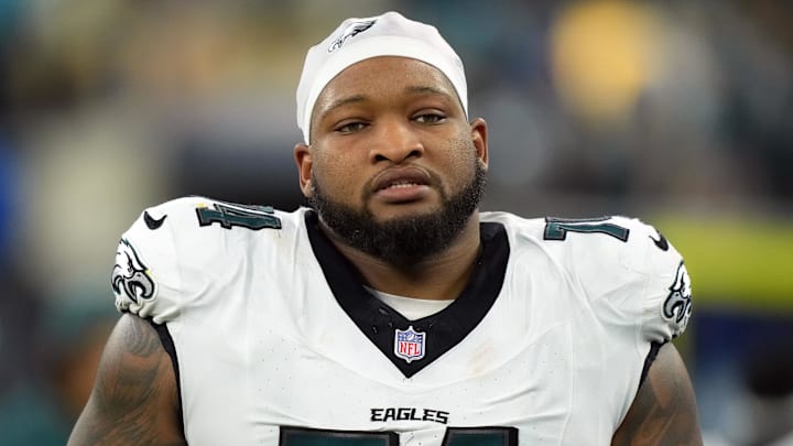 Philadelphia Eagles offensive tackle Fred Johnson