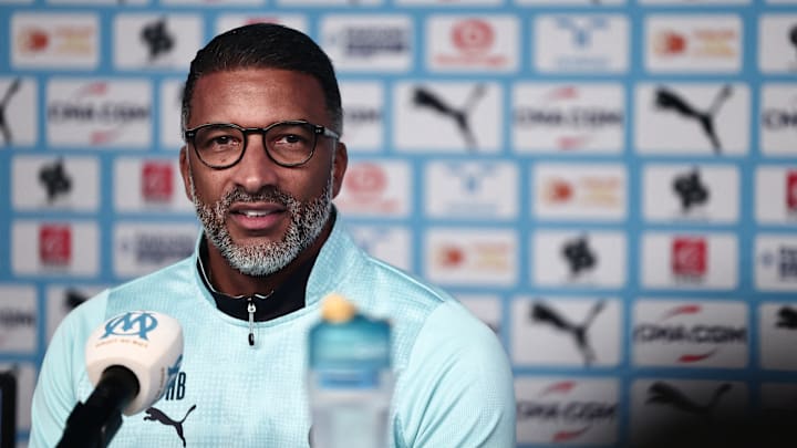 Habib Beye était présent en conférence de presse ce vendredi. Habib Beye était présent en conférence de presse ce vendredi.