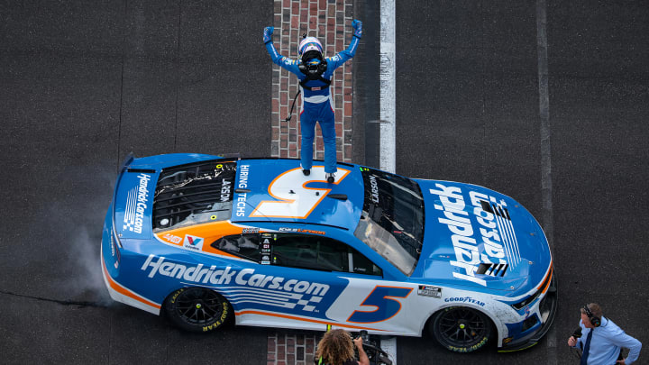 Kyle Larson, Brickyard 400, Indianapolis Motor Speedway, Hendrick Motorsports, NASCAR