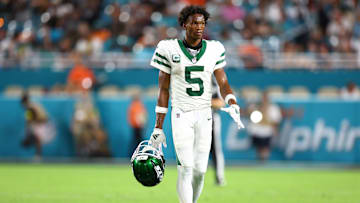 NY Jets wide receiver Garrett Wilson