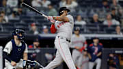 Devers tiene 30 jonrones ante los Yankees 