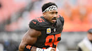 Browns star Myles Garrett was passed over for AFC Defensive Player of the Week after Week 11.