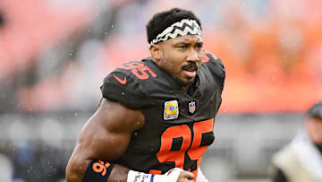 Browns star Myles Garrett was passed over for AFC Defensive Player of the Week after Week 11.