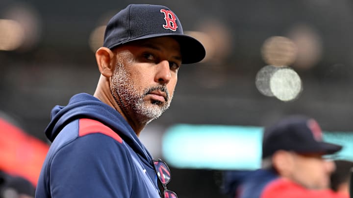 Boston Red Sox manager Alex Cora