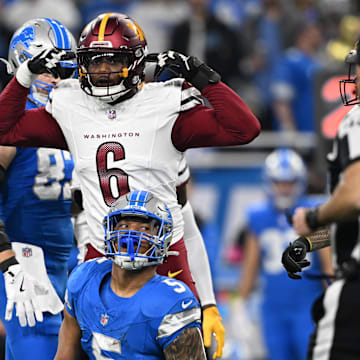 Washington Commanders linebacker Dante Fowler Jr. 