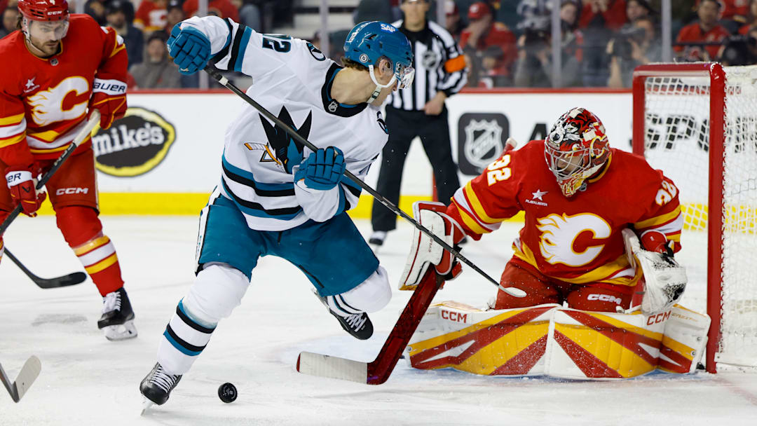 San Jose Sharks v Calgary Flames