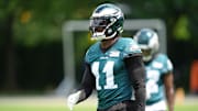 Philadelphia Eagles star A.J. Brown recounted why he signed with Ole Miss over Georgia out of high school.