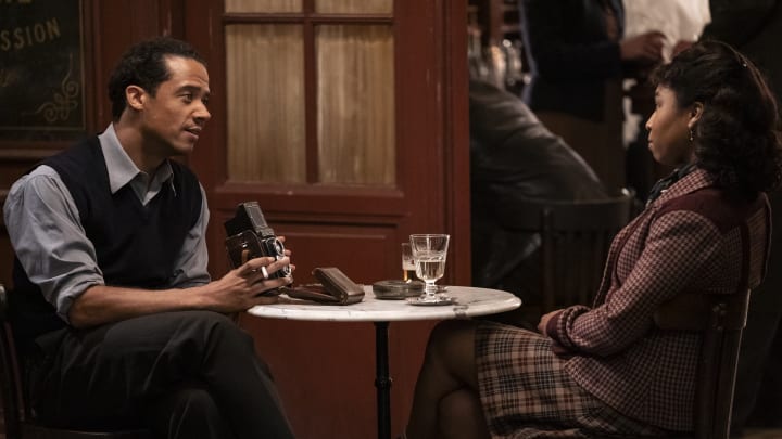 Jacob Anderson as Louis De Point Du Lac and Delainey Hayles as Claudia - Interview with the Vampire _ Season 2, Episode 2 - Photo Credit: Larry Horricks/AMC