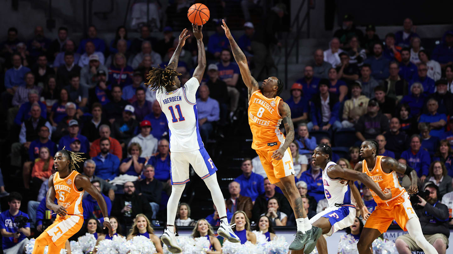 Men’s college basketball rankings: Projected AP Top 25 after Tennessee suffers its first loss